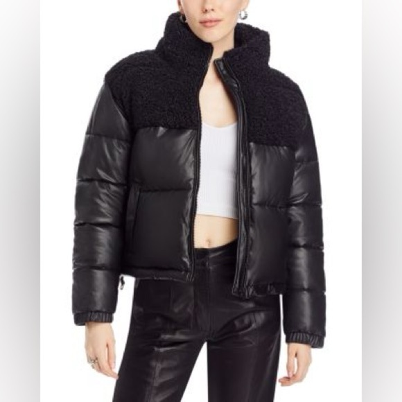 AQUA
Sherpa Trimmed Puffer Jacket - 100% Exclusive - Picture 1 of 11